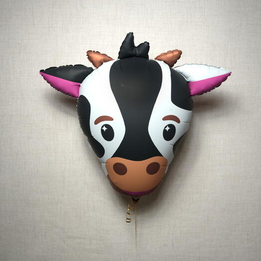 Smiley Cow Face Foil Balloon 7095