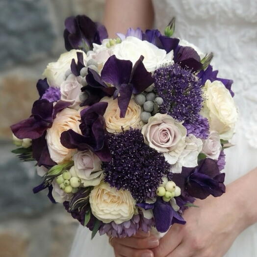 The bride s bouquet