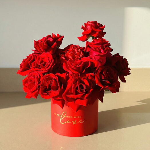 Dream Roses - Crimson Love Meets Crimson Charm