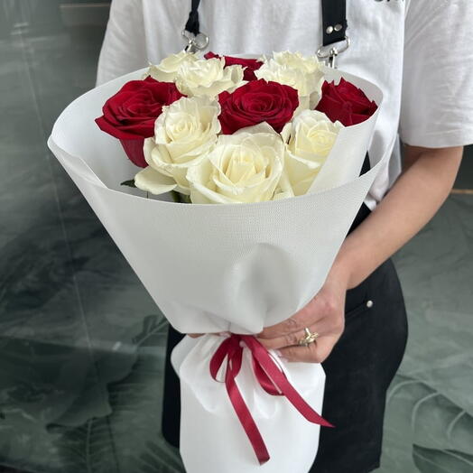 ramo de rosas "Dueto"