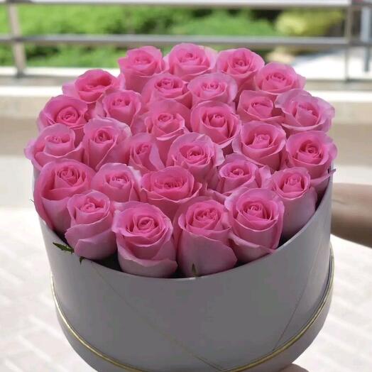 Цветы в коробке