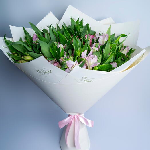 25 Alstroemerias Bouquet-6060