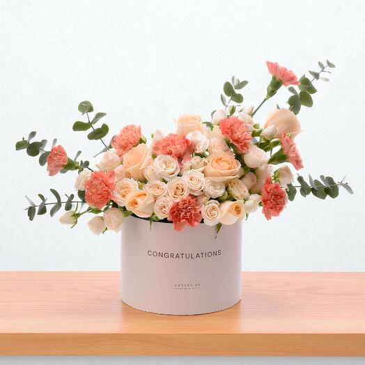 Ever After Bloom Congratulations Box