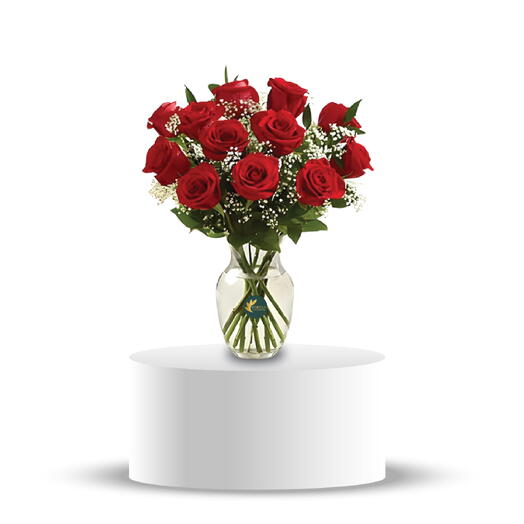 Романтические красные розы