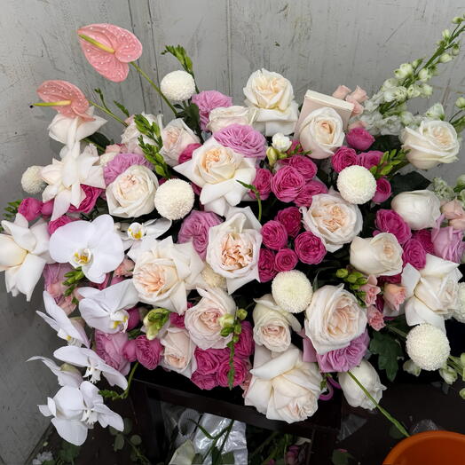 Mother s Day Flowers in basket