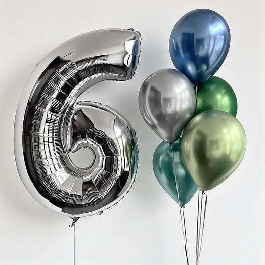 Mezcla de globos Dulce Seis