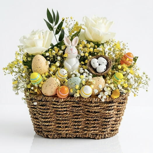 Bunny Nest Easter Basket