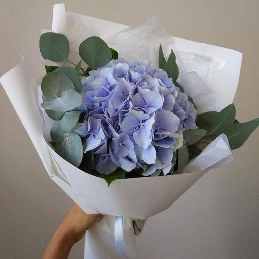 Blue Hydrangea Bouquet -1273