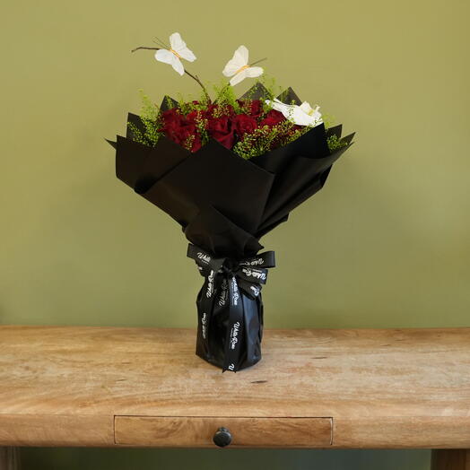 Букет «Бабочка» ко Дню святого Валентина