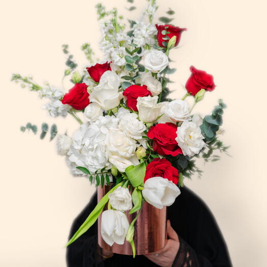 Caja de Flores Pasión Elegancia