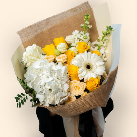 Букет цветов Поцелуй солнца