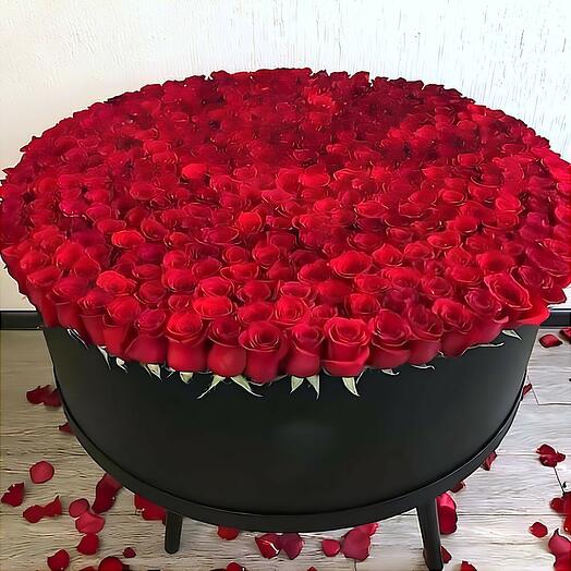 150 Graceful Red Roses