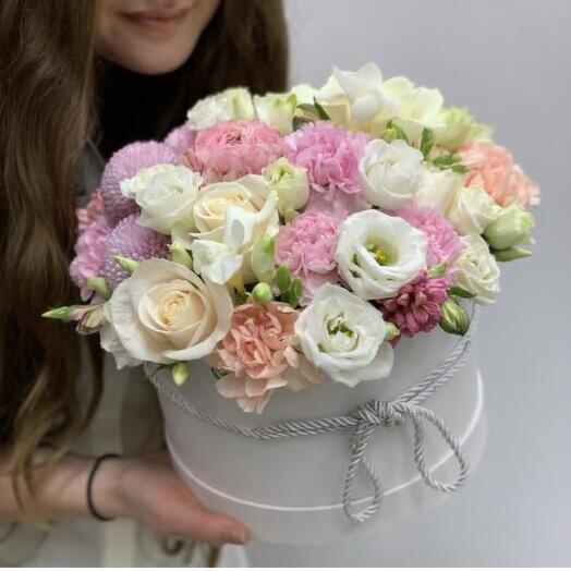 Коробка с миксом цветов Nolla