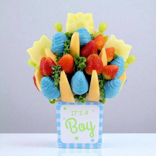 It  s a Boy Fruit Arrangement