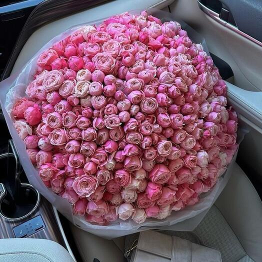 Silva розовый цветок в машину