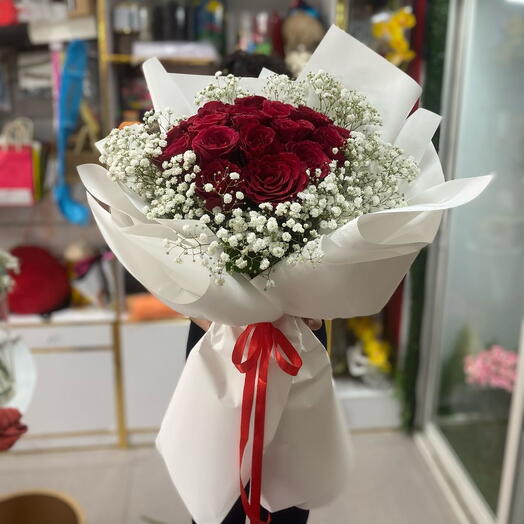 20 Red Rose Luxury Bouquet