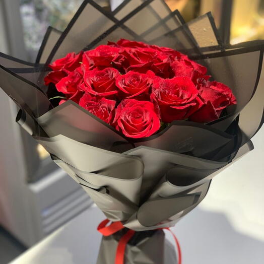 Red Rose Bouquet Love