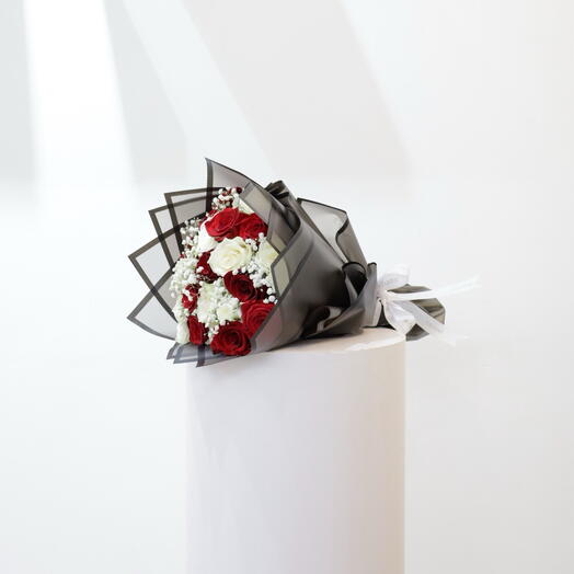 Полуночный романтический букет