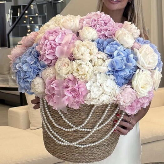 Pastel Reverie Basket