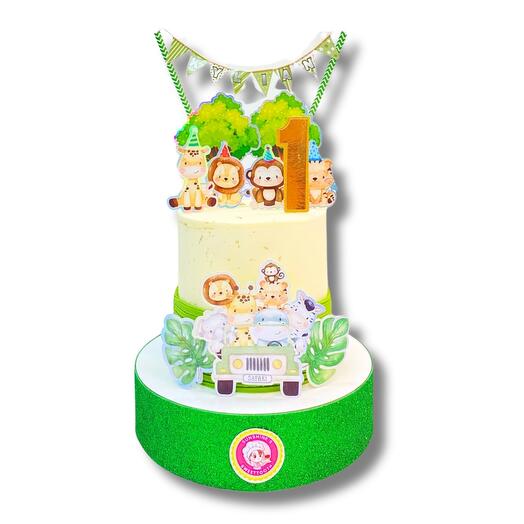 САФАРИ ДЖУНГЛИ ЖИВОТНЫЕ - ТОРТ ЛЕВ 07