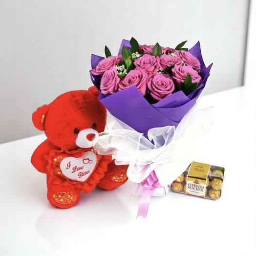 Blossom combo bouquet