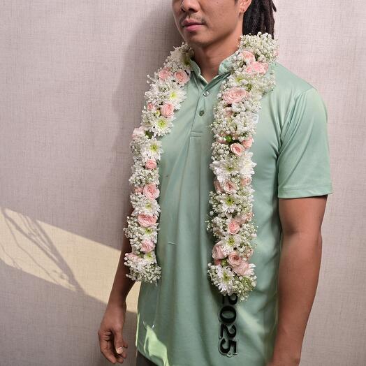 Floral Necklace (Graduation, Celebration, Special Occasions)-A  6821