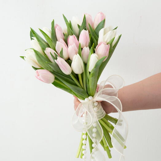 Тюльпаны «Сахарная вата»