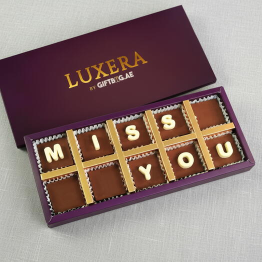 10 uds. Chocolate Miss You de LUXERA