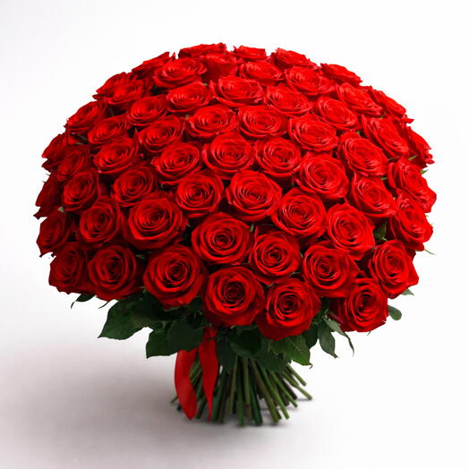 75 Red Roses – Grand Romantic Gesture