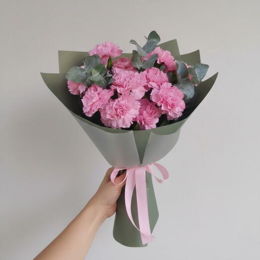 Carnation Pink 11: Admiration   Gratitude Bouquet | Dubai Flowers