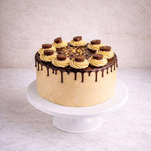 Торт Reeses с арахисовой пастой (6-7 порций)