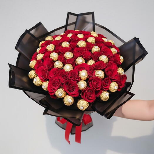 Букет «Вкус романтики»