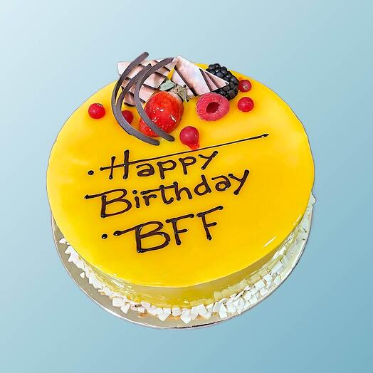 Манговый торт