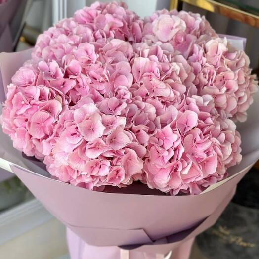 Blush Hydrangea Bouquet