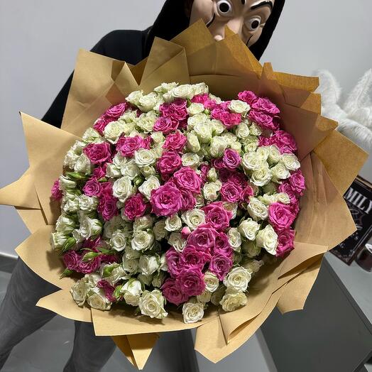 Mélange de mini-roses