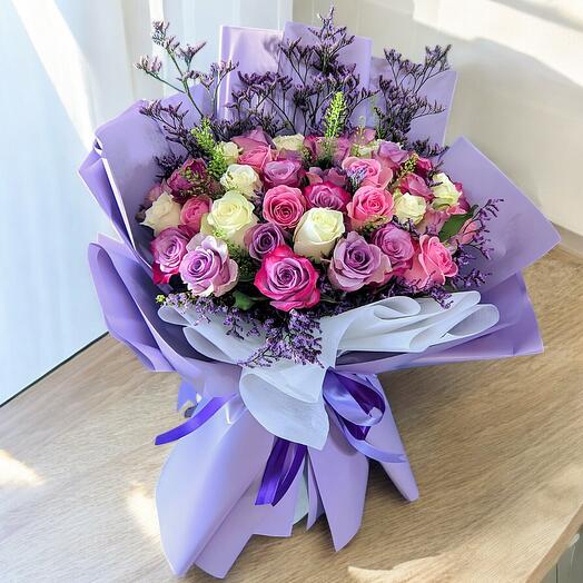 41 Purple bouquet