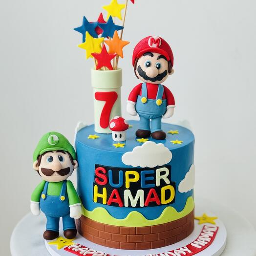 Super Mario Cake