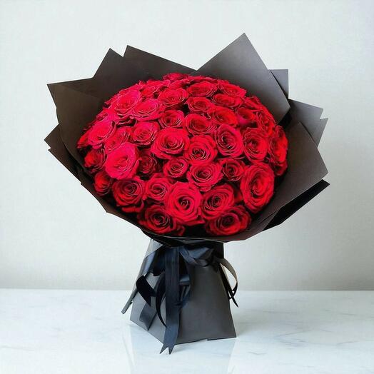 51 roses rouges Beauté