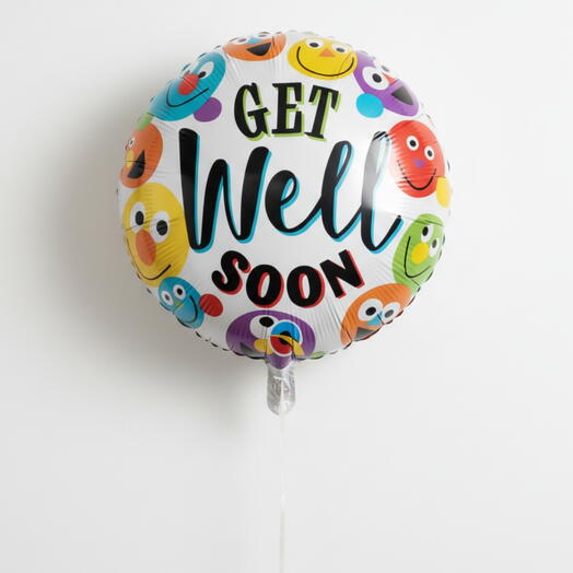 "Get Well Soon Balloon | Healing Wishes Dubai Delivery"