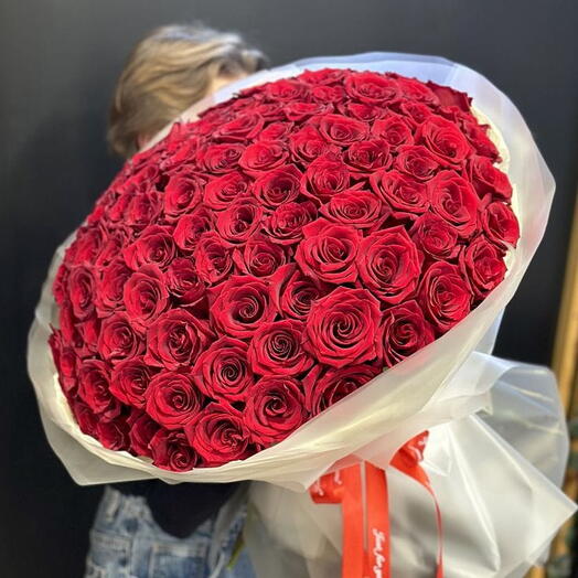 Ramo de 100 rosas