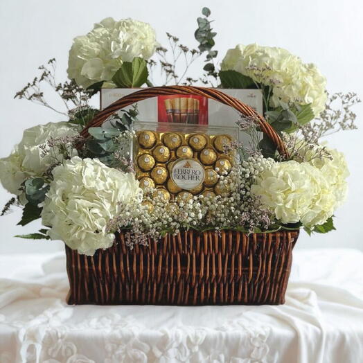 Hydrangea Choco Hamper