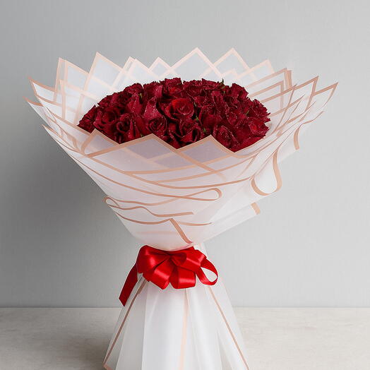 Ramo Amor Eterno | 51 Rosas Rojas Premium