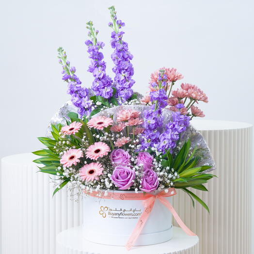 Цветочная коробка «Сумерки»