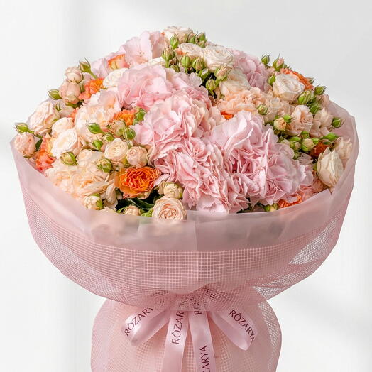 Peach Sorbet Cloud: The Carnation   Sunset Rose Luxe