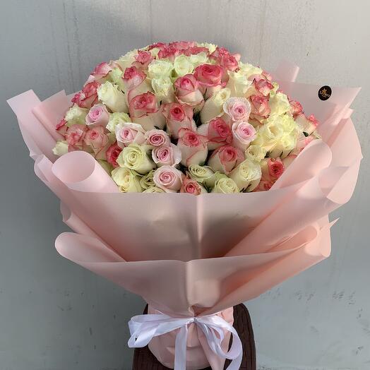 Luxury pink and white