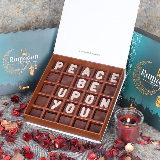 Peace Be Upon You Chocolates By Sweecho