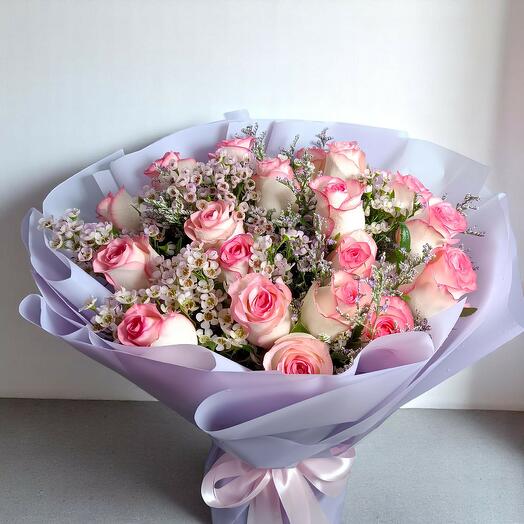 Light Pink Rose Bouquet