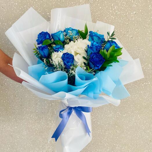 Blue Elegance Bouquet