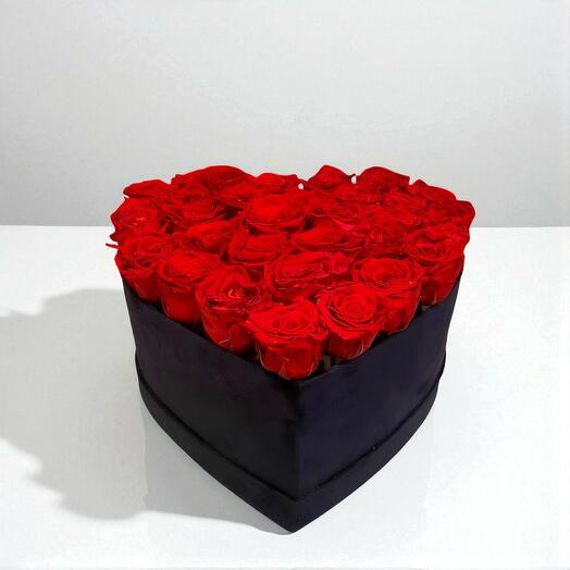 Красное сердце