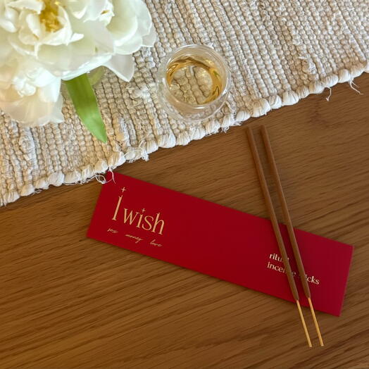 «I WISH» incense sticks